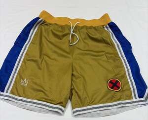 Unbranded X-Men Cyclops Themed Mesh Basketball Shorts 30 in waist